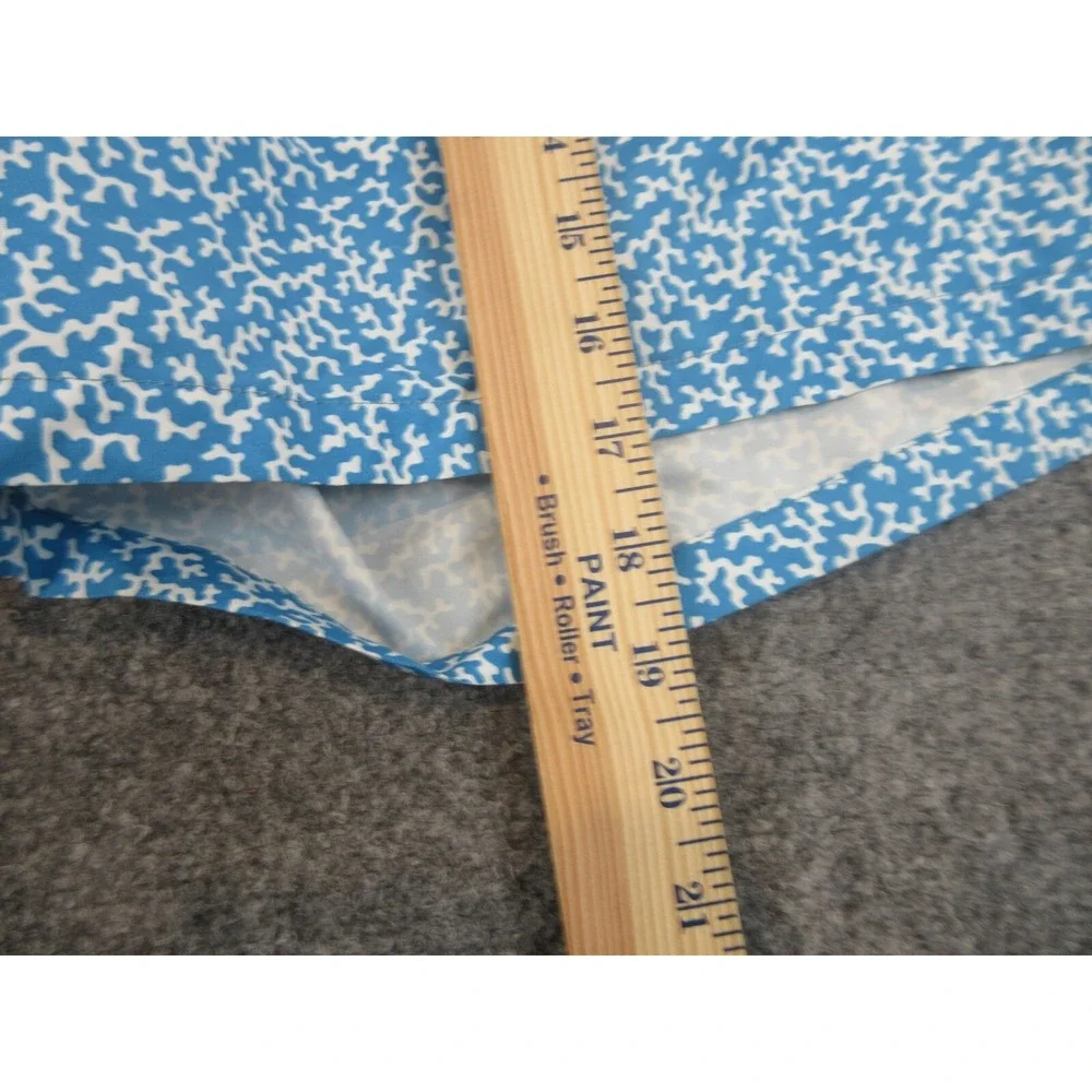 Bonobos Swim Trunks Mens 2XL Blue Abstract Print Mesh Lined Drawstring Beach